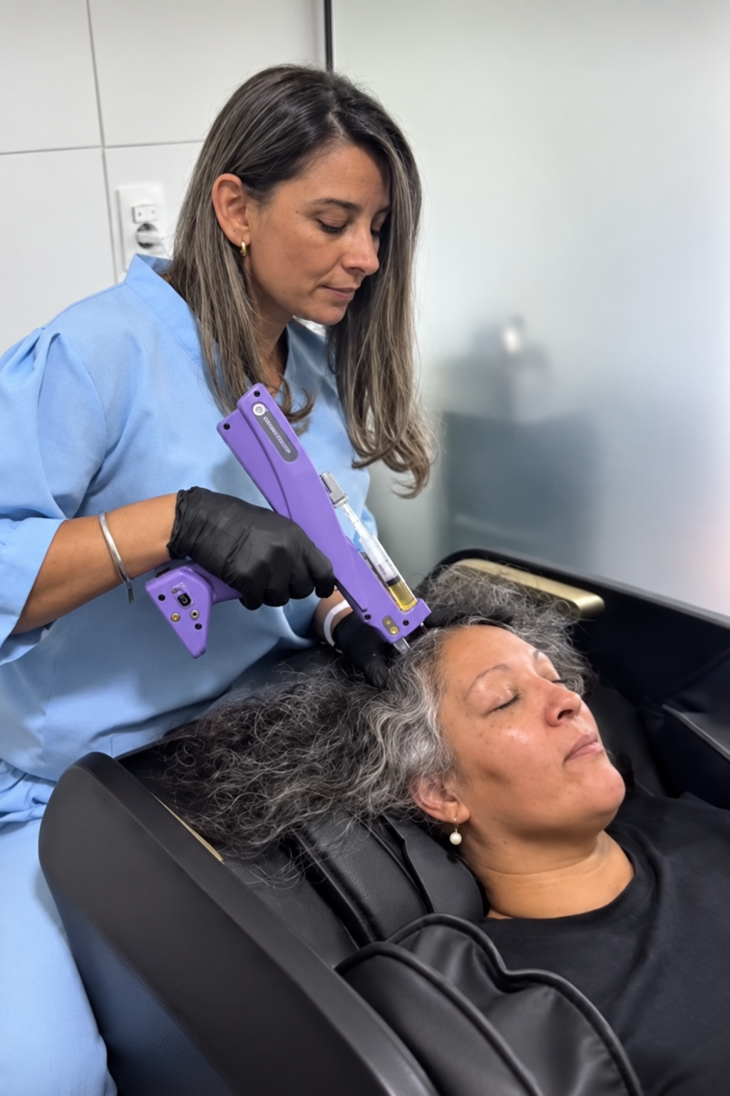 Tratamiento capilar real realizado en Body Montevideo